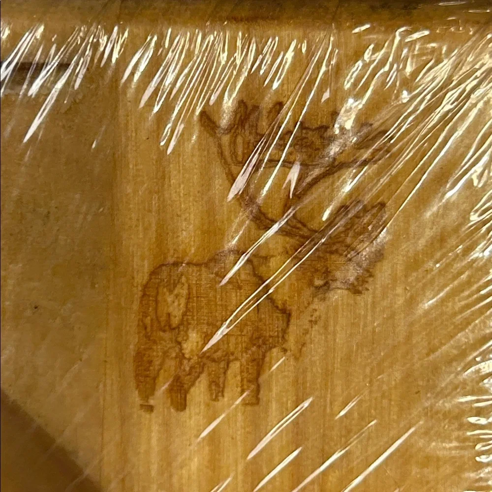 NWT Alaska Ulu cutting board 1998 vintage made in Alaska, USA